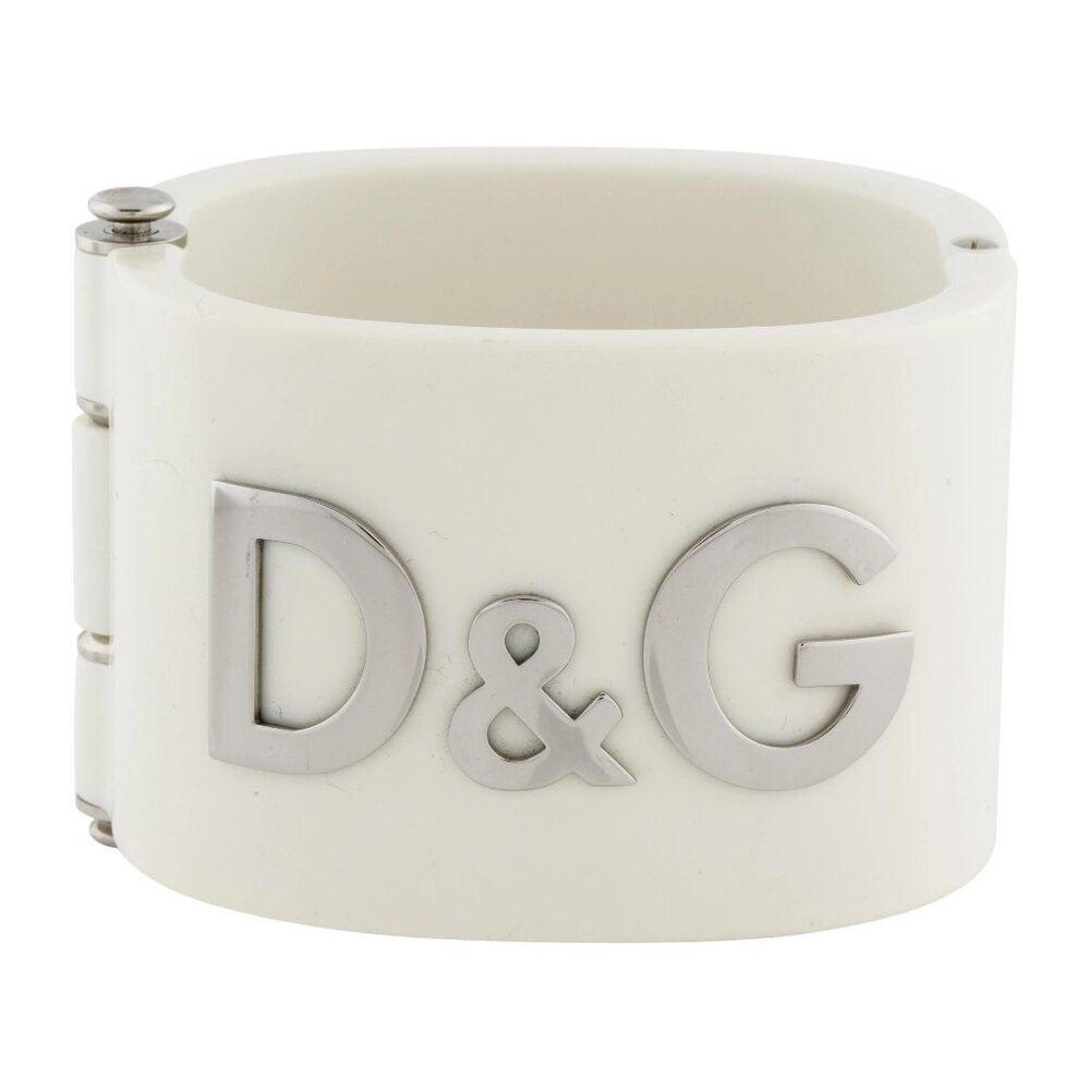 Vintage Dolce & Gabbana Logo Cuff Bangle